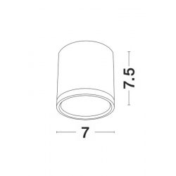 CAUCASIA 7W LED LAMPA NATYNKOWA     LE61438 Luces Exclusivas